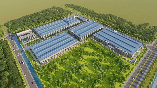 Nhà máy Haixin số 2 Công ty TNHH vật liệu mới Haixin Việt Nam KCN Phố Nối A, Hưng Yên